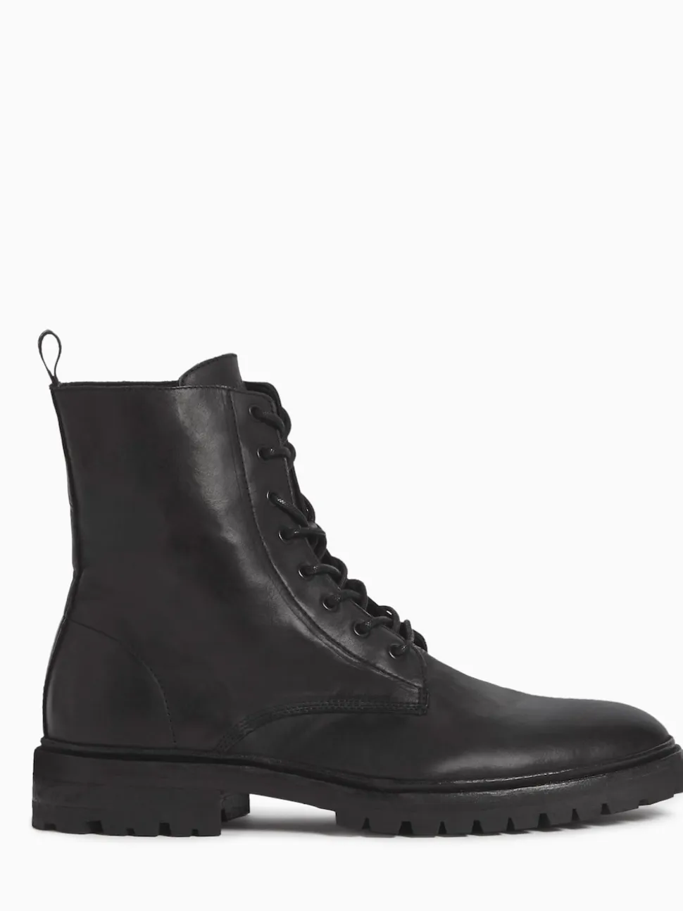 AllSaints Black Tobias Boots