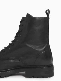 AllSaints Black Tobias Boots