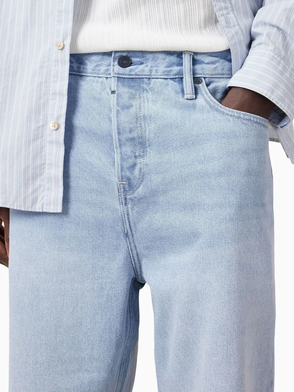 AllSaints Blue Alva Shorts