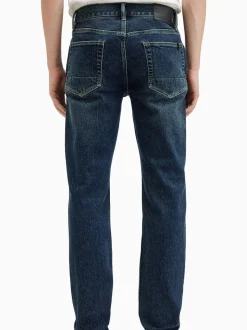 AllSaints Blue Iggy Black Slim Fit Jeans
