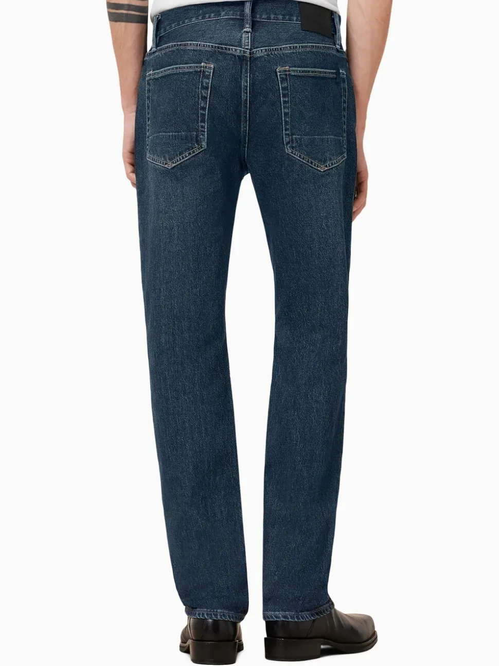AllSaints Blue Iggy Washed Black Slim Fit Jeans