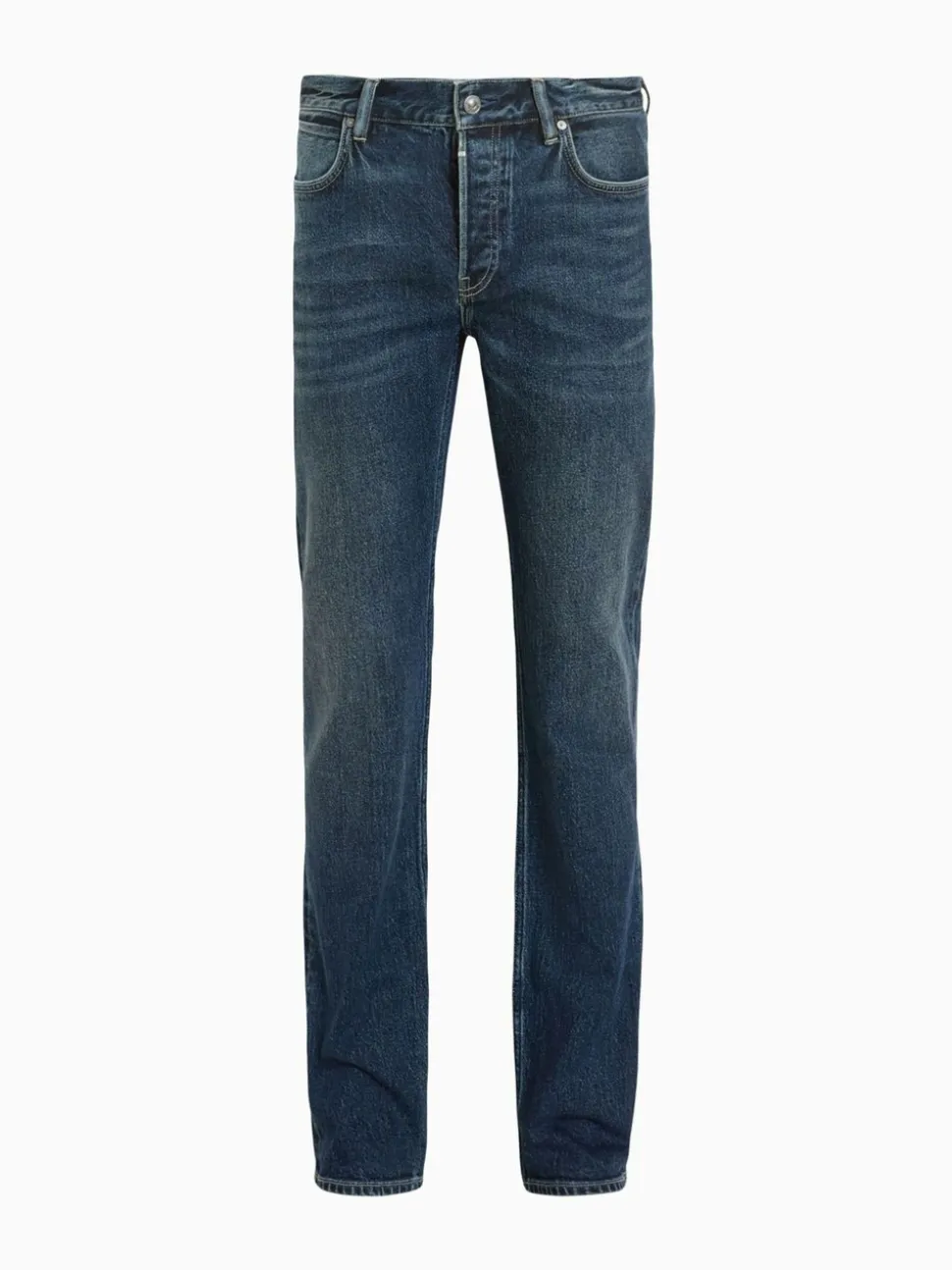 AllSaints Blue Iggy Washed Black Slim Fit Jeans