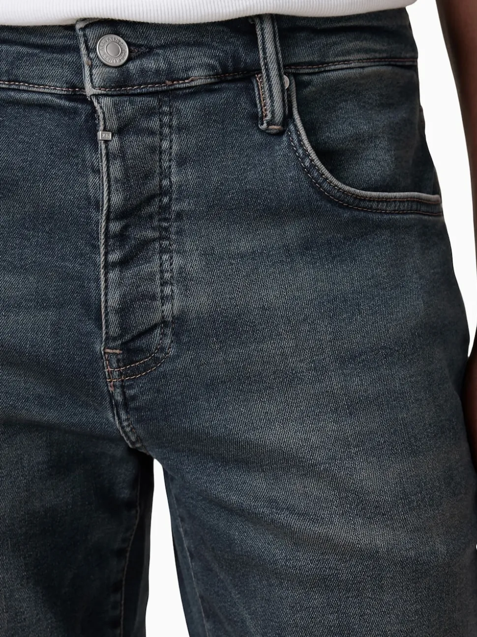 AllSaints Blue Sid Blue Skinny Jeans