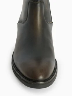 AllSaints Brown Lang Boots
