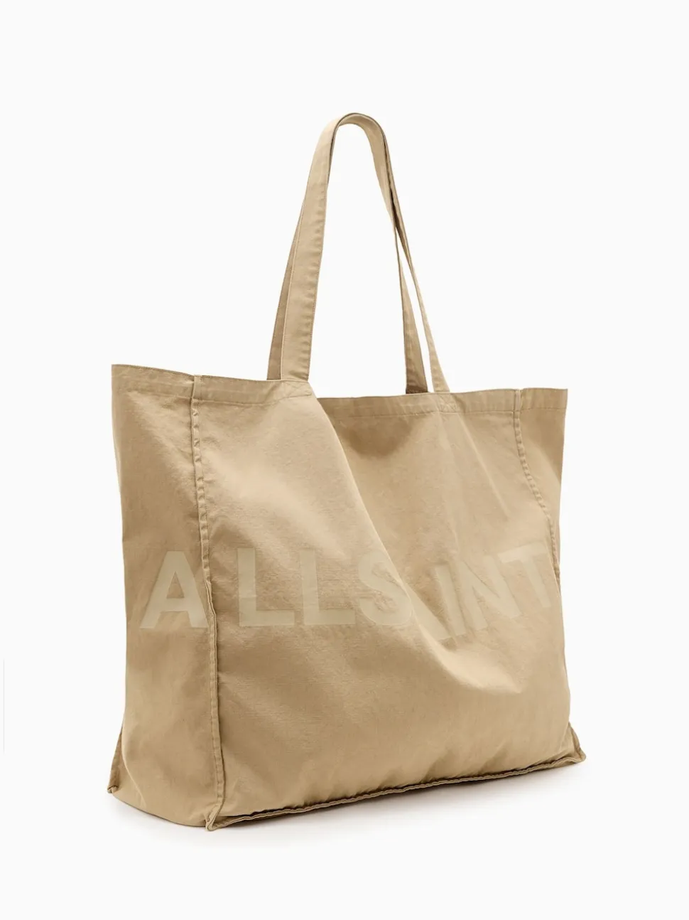 AllSaints Brown Large Biggy Tote Bag
