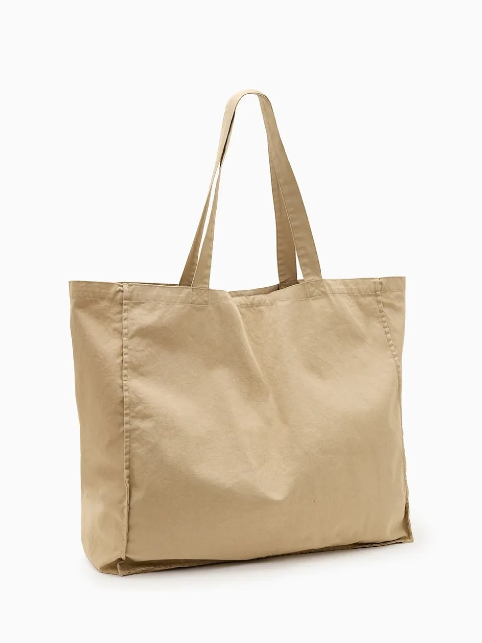 AllSaints Brown Large Biggy Tote Bag
