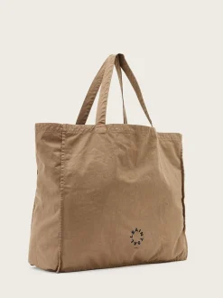 AllSaints Brown Large Haven Tote Bag