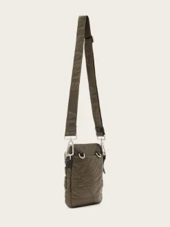 AllSaints Green Haven Quilt Pouch