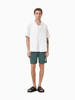 AllSaints Green Orlando Swim Shorts