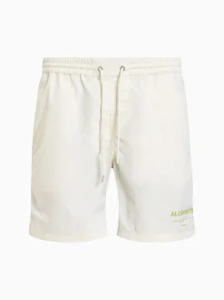 AllSaints Green Underground Swim Shorts
