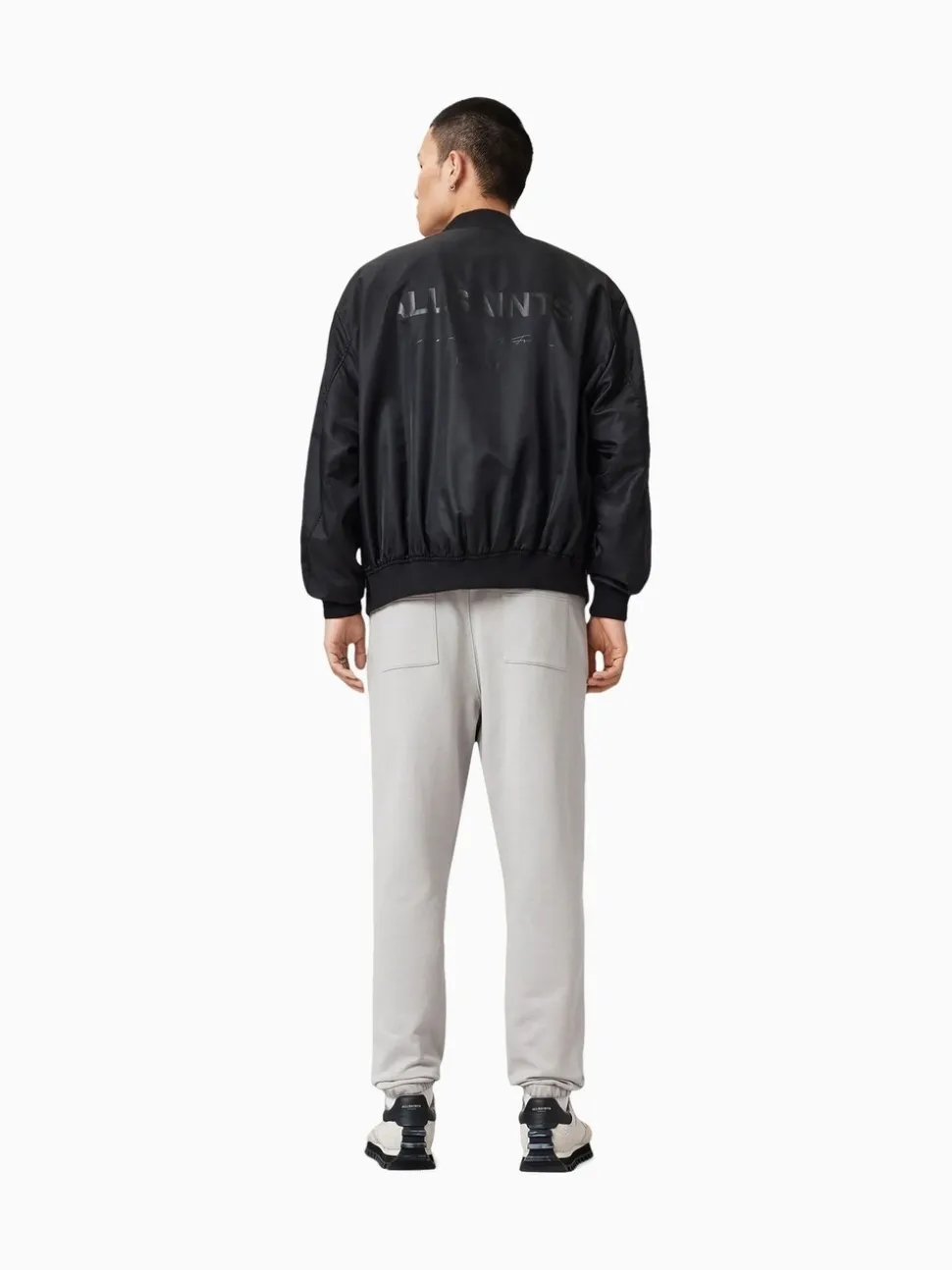 AllSaints Grey Future Sweat Joggers