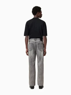 AllSaints Grey Lenny 100% Cotton Jeans