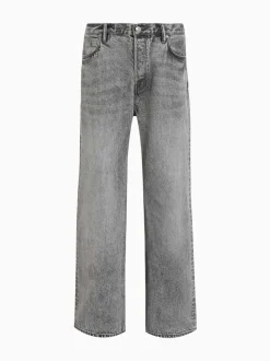 AllSaints Grey Lenny 100% Cotton Jeans