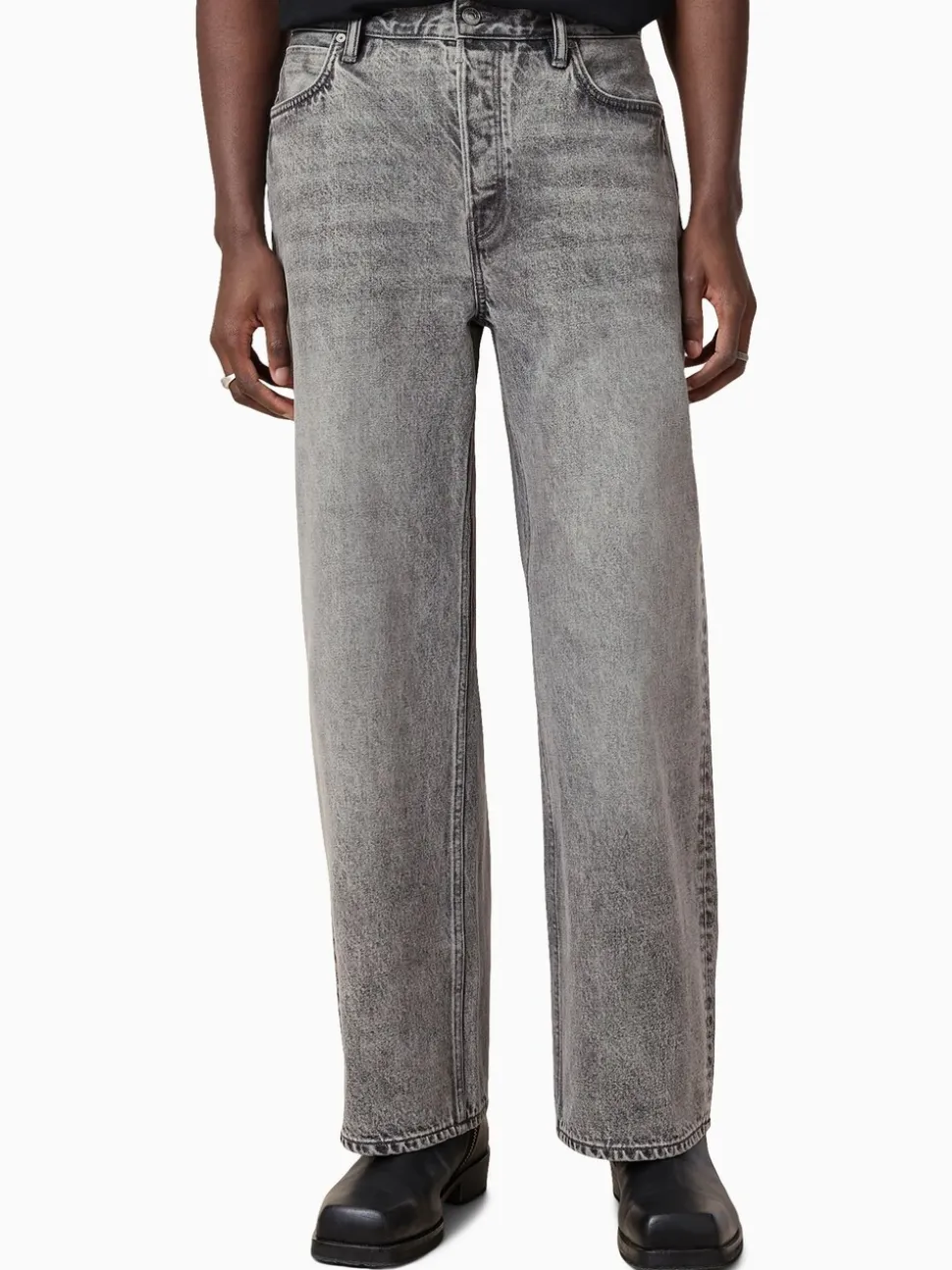 AllSaints Grey Lenny Jeans