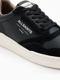 AllSaints Grey Regan Low Shoes