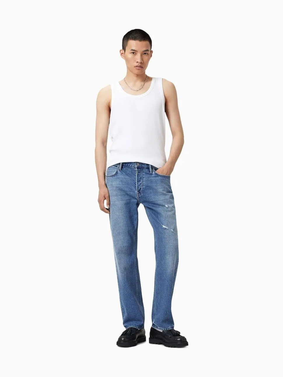 AllSaints Grey Reid Jeans