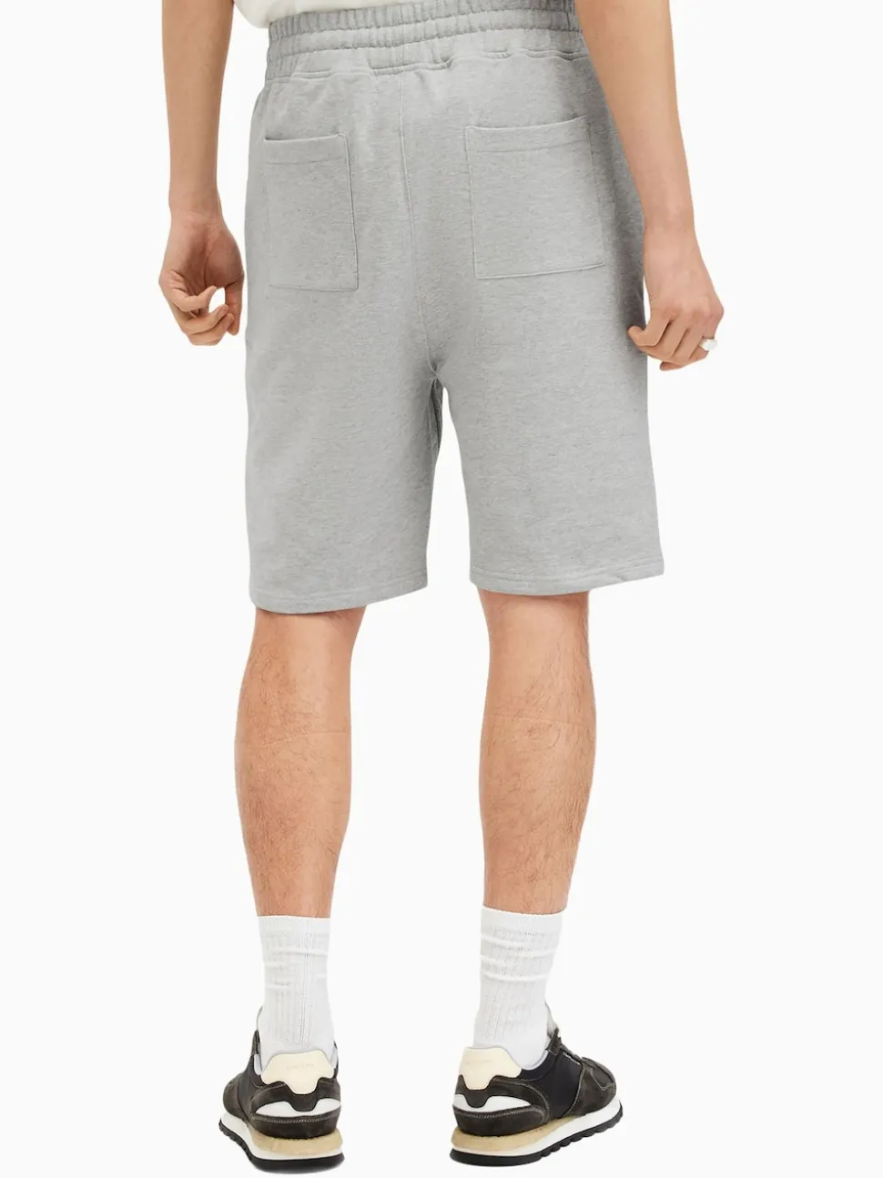AllSaints Grey Underground 100% Cotton Sweat Shorts