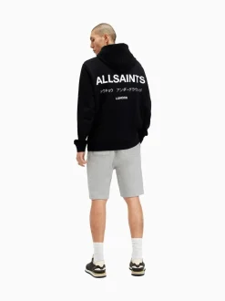 AllSaints Grey Underground 100% Cotton Sweat Shorts