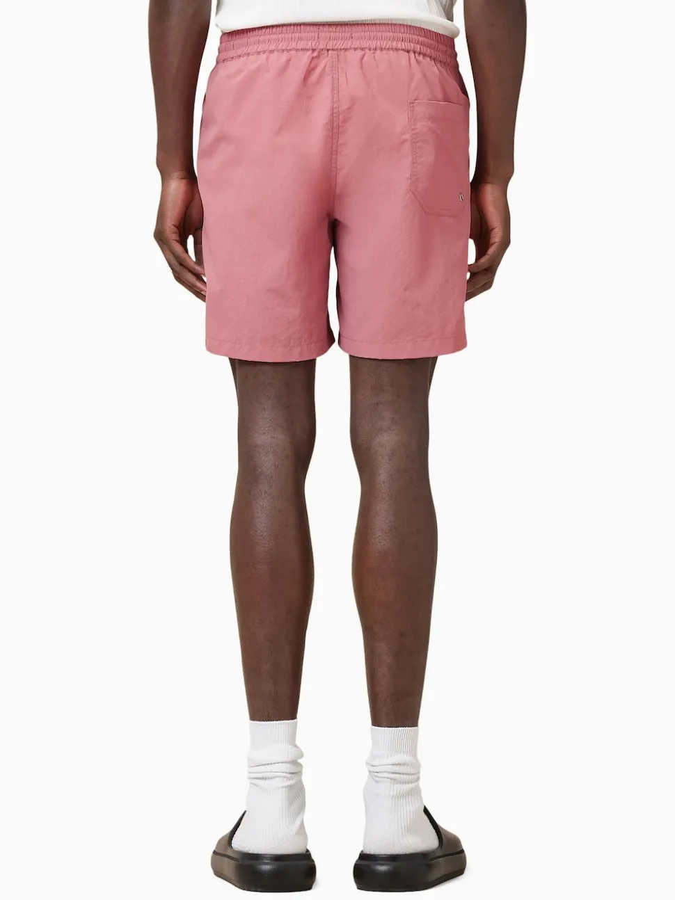 AllSaints Pink Underground Swim Shorts