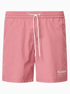AllSaints Pink Underground Swim Shorts