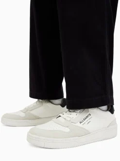 AllSaints White Regan Low Shoes