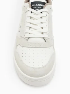 AllSaints White Regan Low Shoes