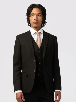 Antique Rogue Black Blake Texture Jacket