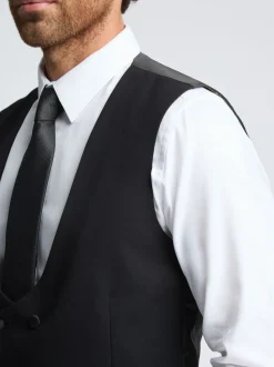 Antique Rogue Black Huxley Dinner Waistcoats