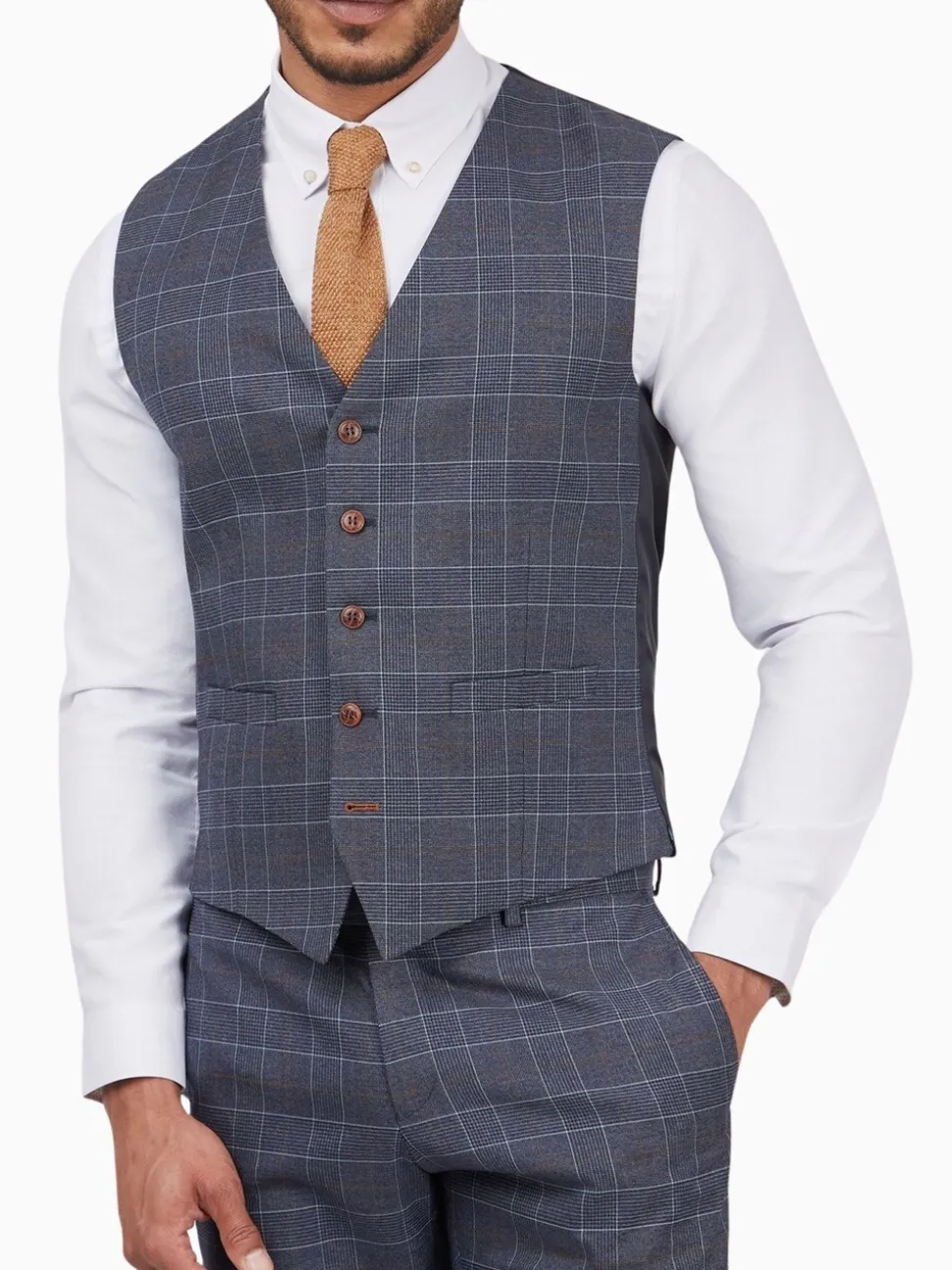 Antique Rogue Blue OC Waistcoat