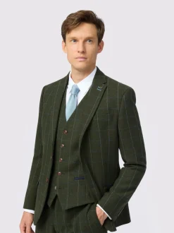 Antique Rogue Green Hooper Check Jacket