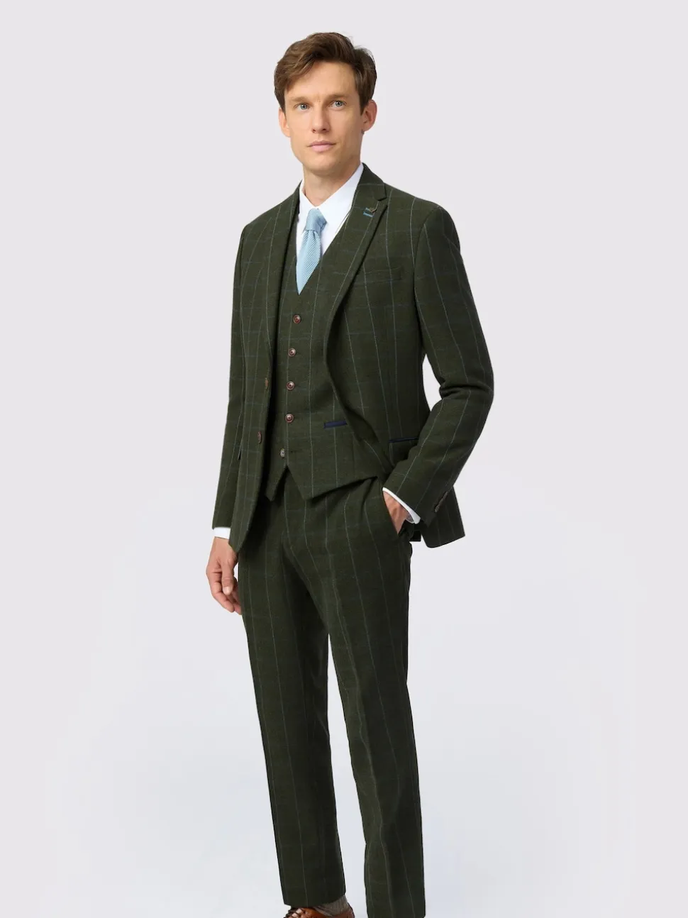 Antique Rogue Green Hooper Check Jacket