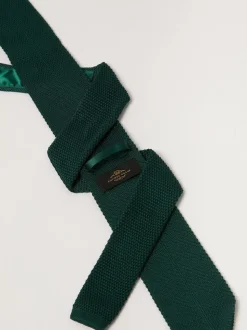 Antique Rogue Green Knitted Tie