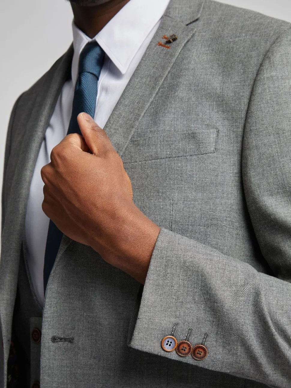 Antique Rogue Grey Blake Texture Jacket