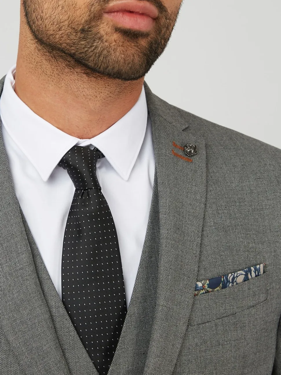 Antique Rogue Grey Blake Texture Jacket