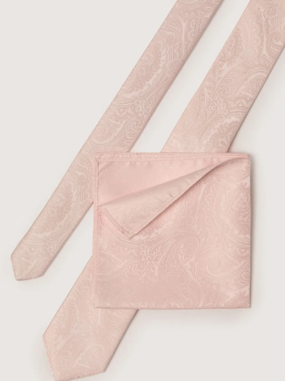 Antique Rogue Pink Paisley Tie