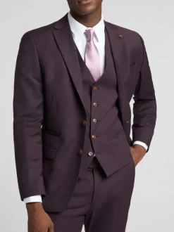 Antique Rogue Purple Bay Merlot Plain Jacket