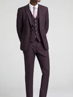 Antique Rogue Purple Bay Merlot Plain Jacket