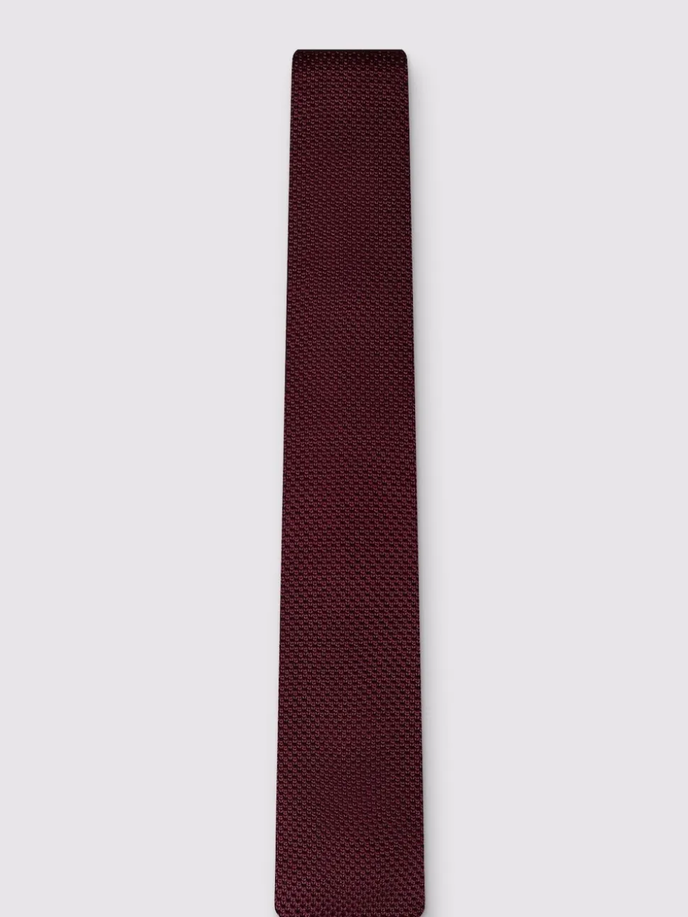 Antique Rogue Red Knitted Tie - 6.5Cm