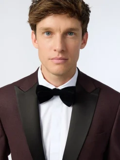 Antique Rogue Red Texture Dinner Jacket