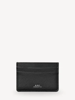 A.P.C. Black Andre Card Holder