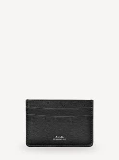 A.P.C. Black Andre Card Holder