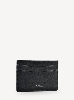 A.P.C. Black Andre Card Holder
