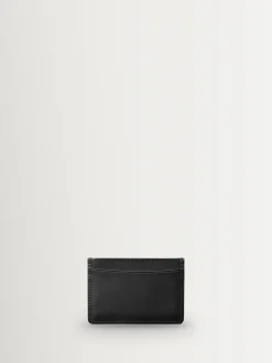 A.P.C. Black Porte Cartes Andre Card Holder