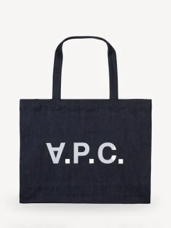 A.P.C Black Shopping Daniela Bag