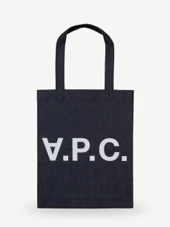 A.P.C Black Tote Laure Bag