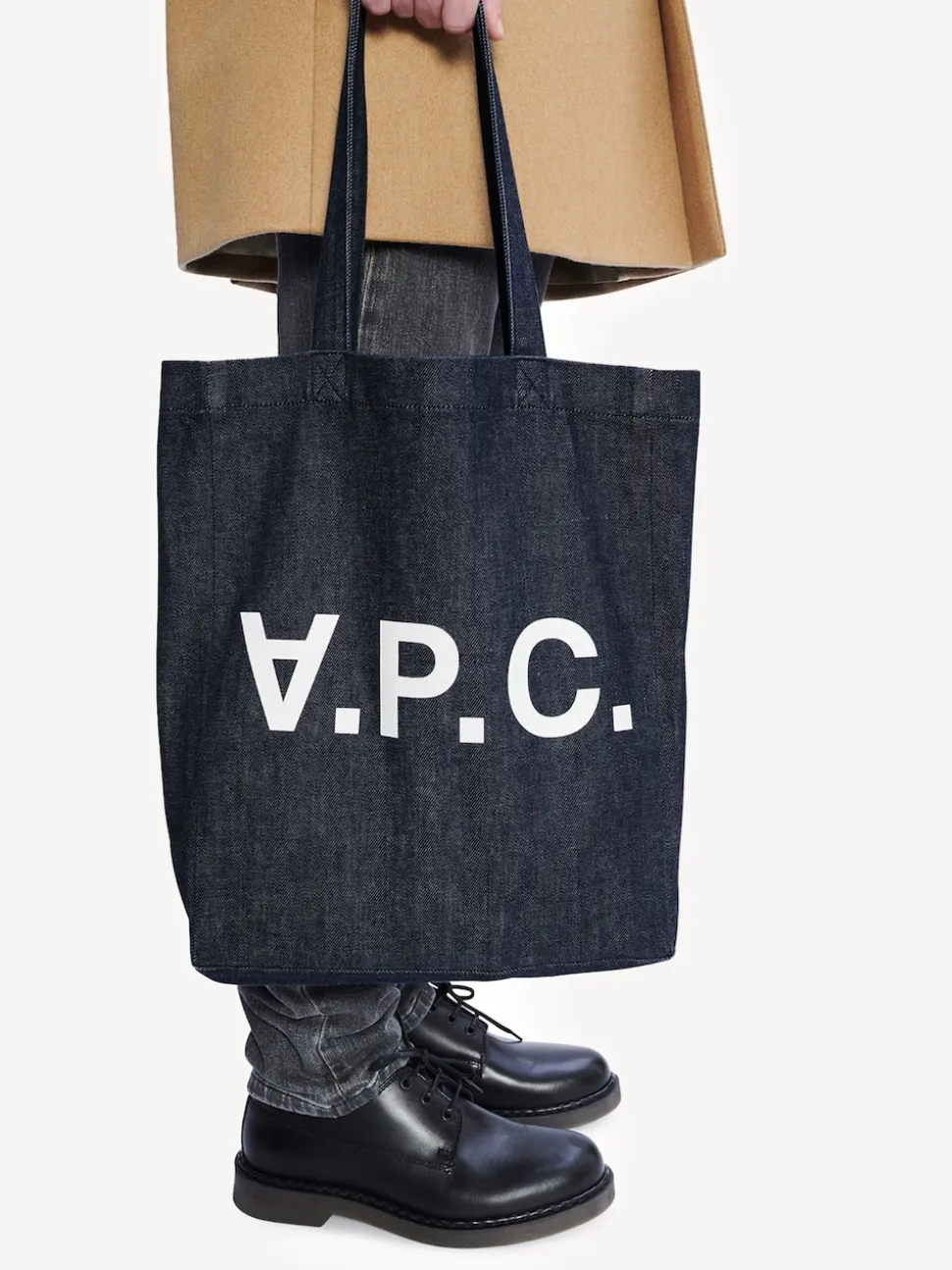 A.P.C Black Tote Laure Bag