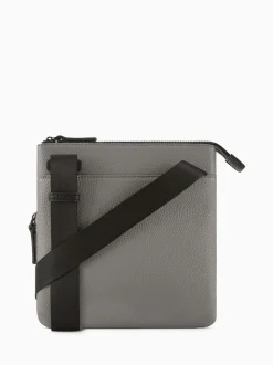 Armani Exchange Flat Cross-Body Brown Bag