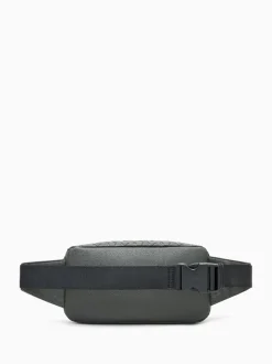 Armani Exchange Green Logo Belt Bag