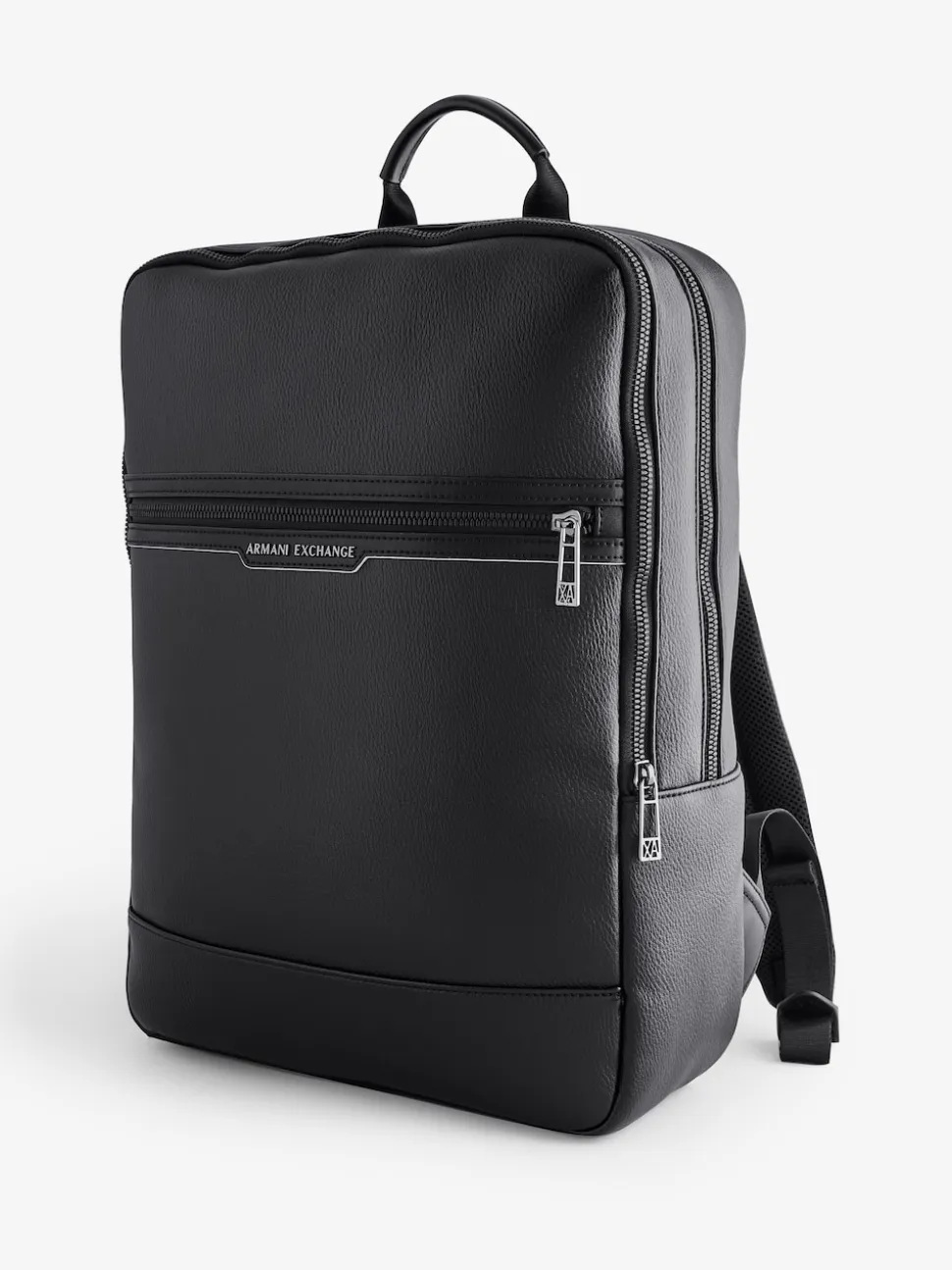 Armani Exchange Logo Black Backpack