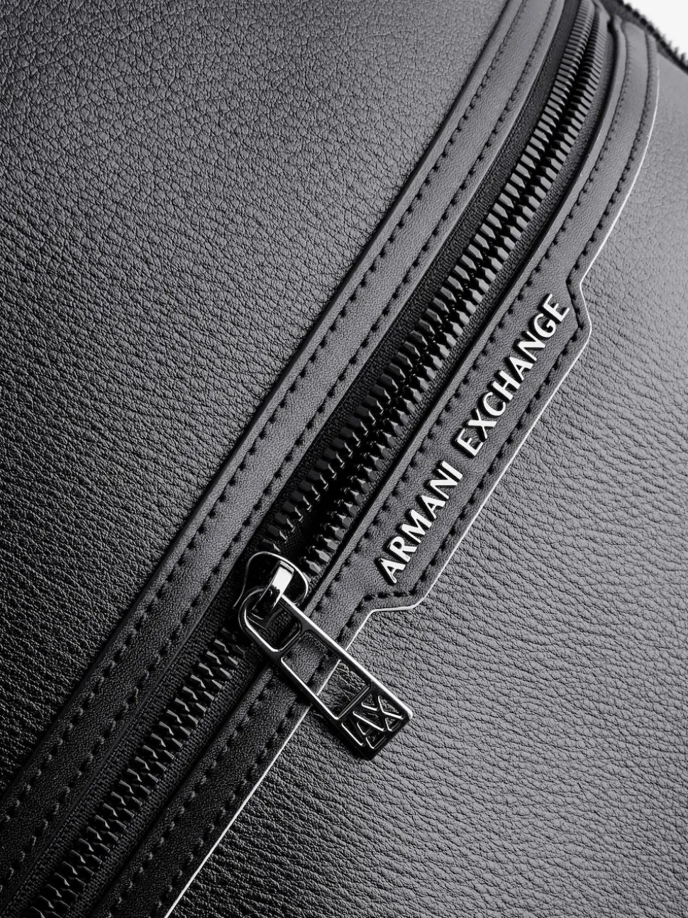 Armani Exchange Logo Black Backpack